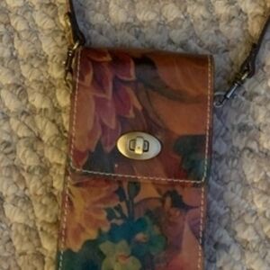 Patricia Nash Multicolor Floral Phone Holster